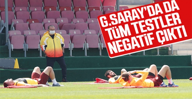 Galatasaray’da da koronavirüs testleri negatif