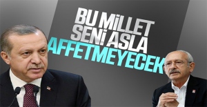 Cumhurbaşkanı Erdoğan'dan Kılıçdaroğlu'na: Millet seni affetmeyecek