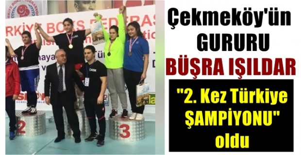 Büşra Işıldar 2. Kez Türkiye Şampiyonu oldu