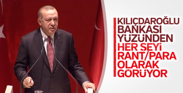 Başkan Erdoğan'dan Kılıçdaroğlu'na: Aklı fikri parada