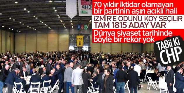 CHP'nin 1815 aday adayı buluştu