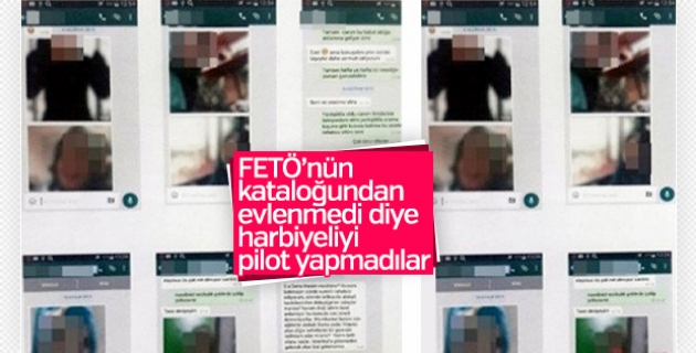 FETÖ, katalog evliliği yapmayan Harbiyeliyi pilot yapmadı