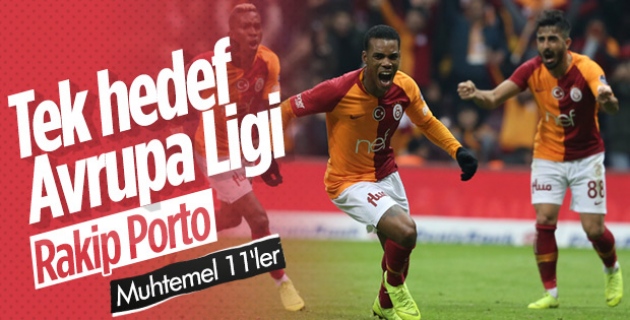 Galatasaray-Porto maçı muhtemel 11'leri