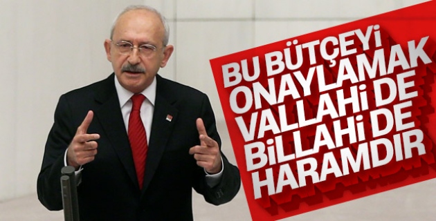 Kemal Kılıçdaroğlu, 2019 bütçe görüşmelerinde konuştu
