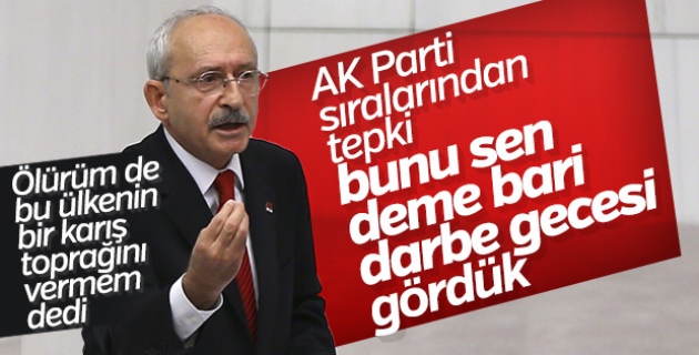 Kılıçdaroğlu'nun konuşması sırasında yaşanan gerginlik