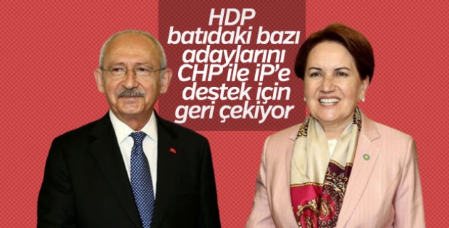 HDP batıda bazı adaylarını geri çekme kararı aldı