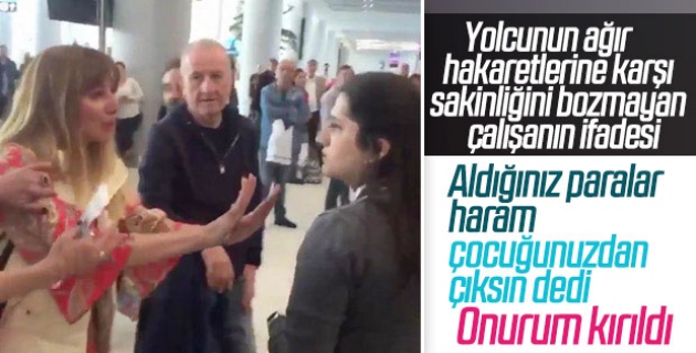 Havalimanında çalışan Tuğçe Selvi'nin ifadesi