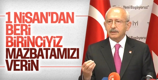 Kılıçdaroğlu'ndan seçimlere itiraz değerlendirmesi