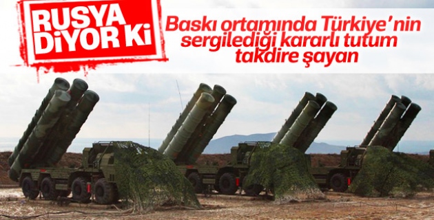 Rusya'dan Türkiye'ye S-400 övgüsü