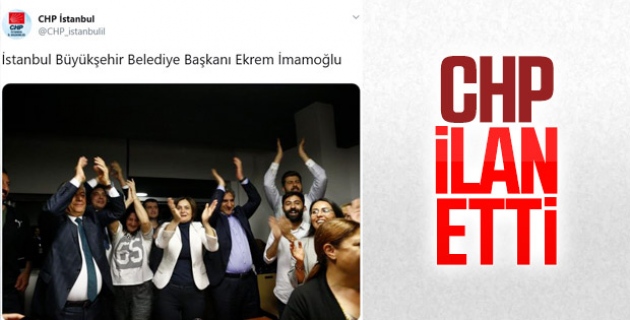 YSK kararı sonrası CHP İstanbul il binasında büyük sevinç