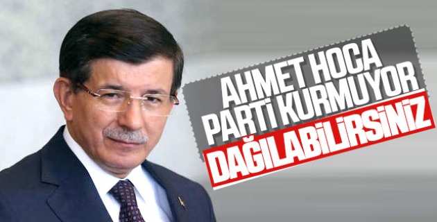 Davutoğlu yeni parti iddialarını cevapladı