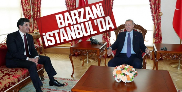 Cumhurbaşkanı Erdoğan ile Barzani'nin görüşmesi sona erdi