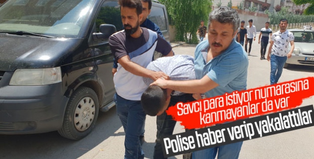 Sahte polisi dilenci kılığı ile yakaladılar