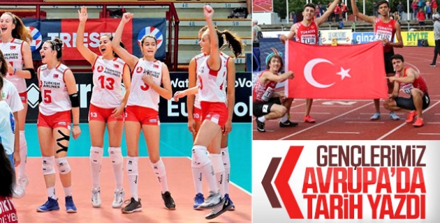 20 Yaş Altı Avrupa Atletizm Şampiyonası'nda tarihi başarı
