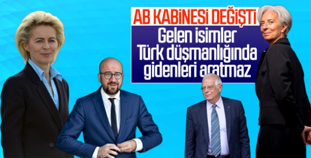 AB'de görev değişiklikleri