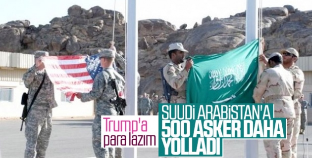 ABD, Suudi Arabistan'a 500 asker gönderecek