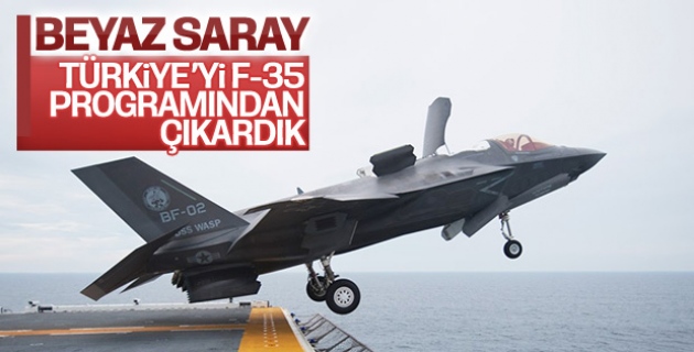Beyaz Saray: Türkiye'nin F-35 alması mümkün değil