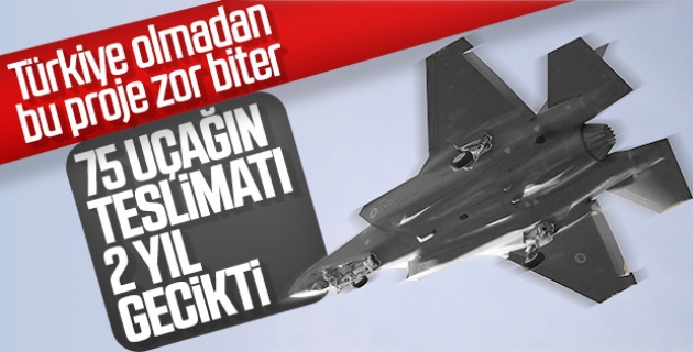 F-35 teslimatlarında gecikme yaşanacak