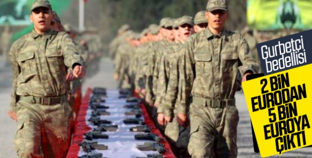 Gurbetçiler için dövizli askerlik bedeli belli oldu