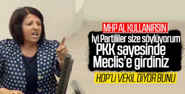 Meclis'te HDP-İyi Parti gerilimi