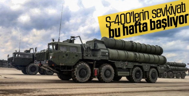 S-400'ler bu hafta yola çıkıyor