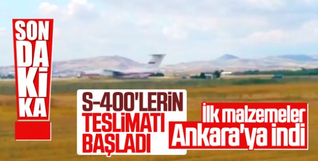 S-400 teslimatı başladı