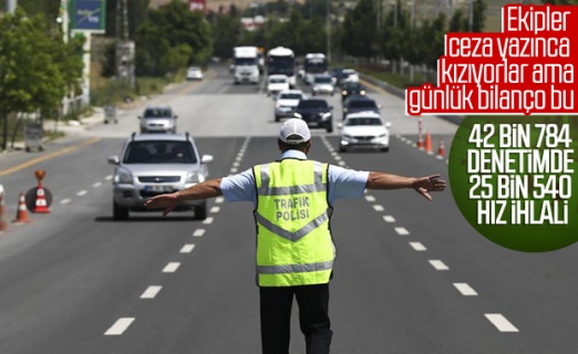 Türkiye'de eş zamanlı trafik denetimi: 27 bin ihlal