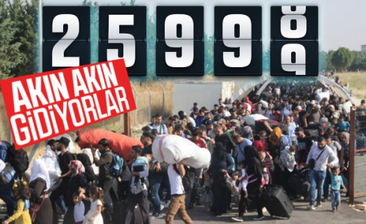 26 bin Suriyeli sınırı geçti