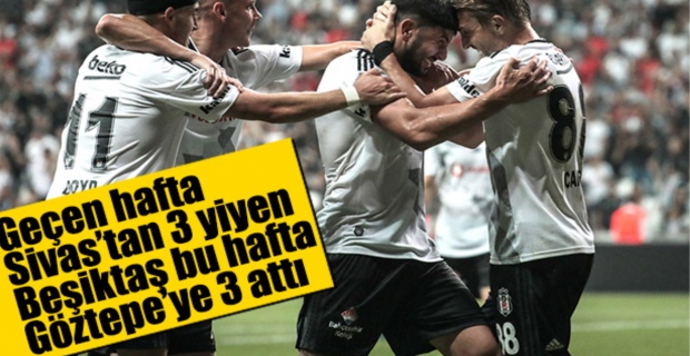 Beşiktaş, Göztepe karşısında rahat kazandı