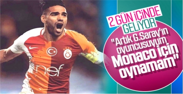 Falcao: Artık Galatasaray'ın oyuncusuyum