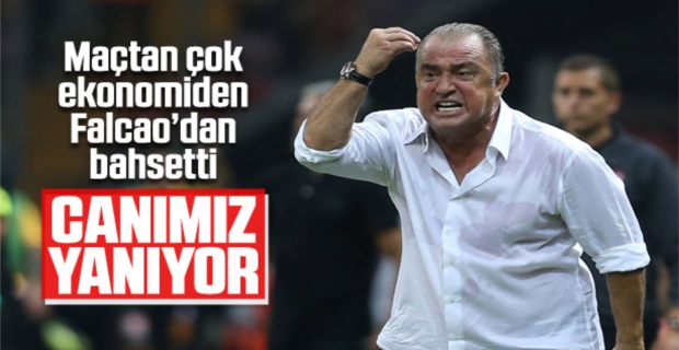 Fatih Terim: Canımız acıyor