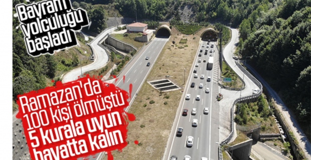 İçişleri Bakanlığı'ndan sürücülere bayram tatili uyarısı
