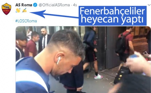 Roma'dan F.Bahçelileri heyecanlandıran Kolarov tweet'i