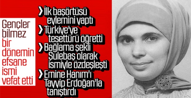 Şule Yüksel Şenler vefat etti