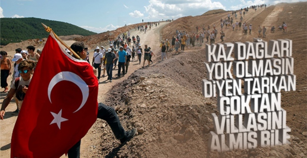 Tarkan'ın Kaz Dağları'nda villası var