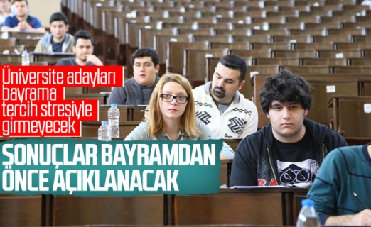 YKS sonuçları bayramdan önce açıklanacak