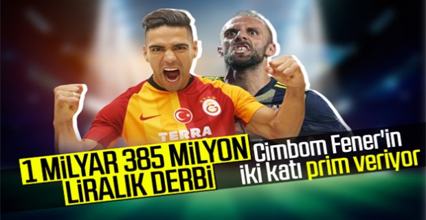 1 milyar 385 milyon liralık derbi