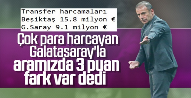 Abdullah Avcı: G.Saray'ın 3 puan gerisindeyiz