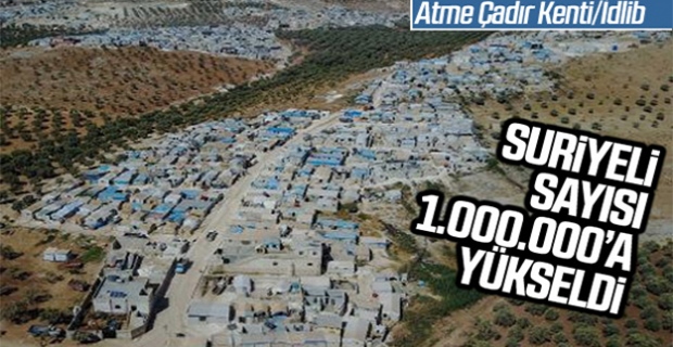 Atme Kampı'na yerleşen Suriyeli sayısı artıyor