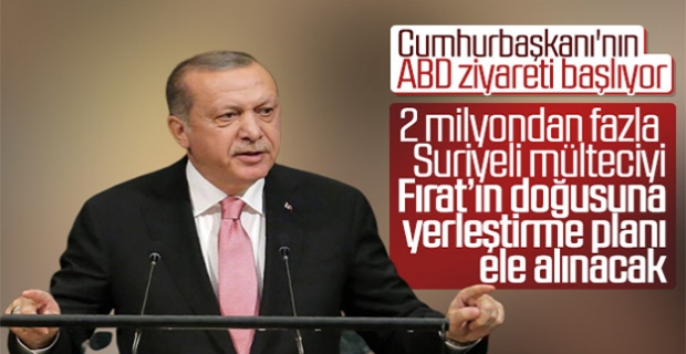 Cumhurbaşkanı Erdoğan, ABD'ye gidiyor
