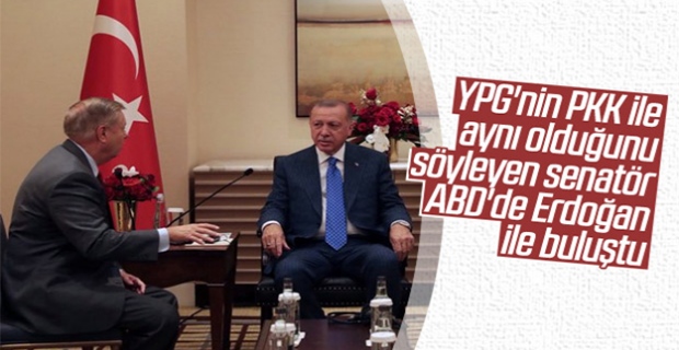 Erdoğan, ABD'li senatör Graham'ı kabul etti