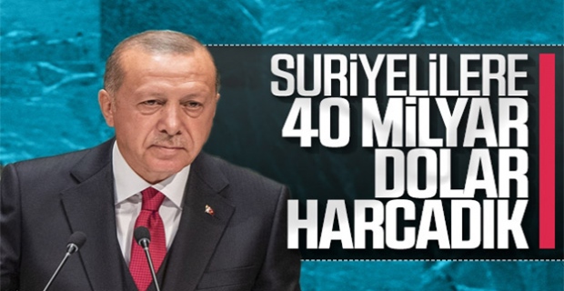 Erdoğan'dan Suriye'yi kalkındırma açıklaması
