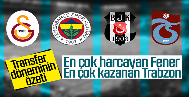 Rakamlarla Türkiye'de transfer dönemi