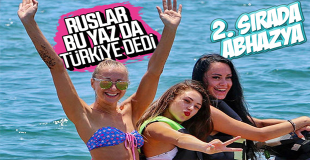 Rusların tatil tercihi Türkiye