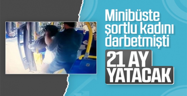 Şort giyen genç kızı darbeden şahıs 2 yıl cezaevinde