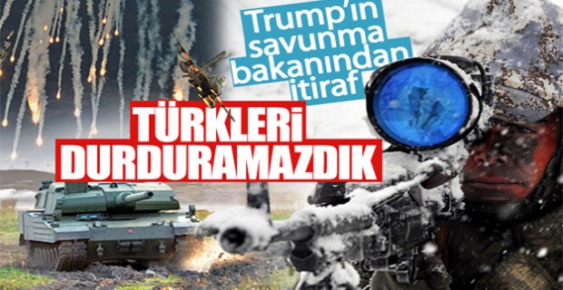 Amerika'dan Türkleri durduramadık itirafı
