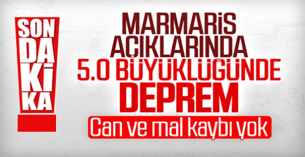 Ege ve Akdeniz'de deprem oldu