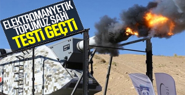 Elektromanyetik top ŞAHİ-209 seri atışlarla göz doldurdu
