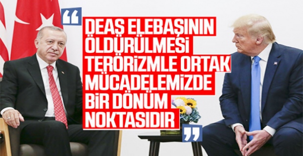 Erdoğan'dan Bağdadi açıklaması