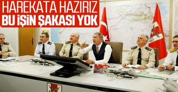 Hulusi Akar: Bu işin şakası yok